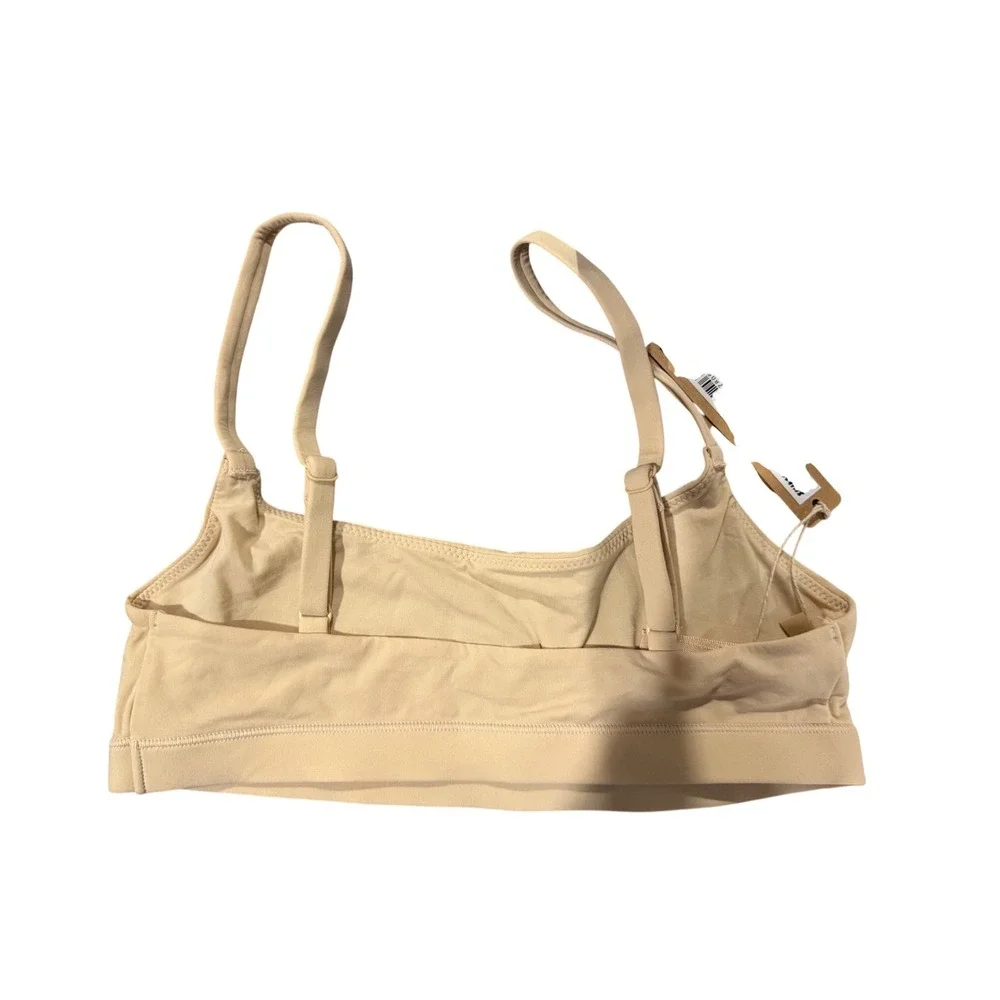 Skims‎ Fits Everybody Scoop Bralette Sand Tan XS BR-SCN-2025 New With Tags - Picture 5 of 5